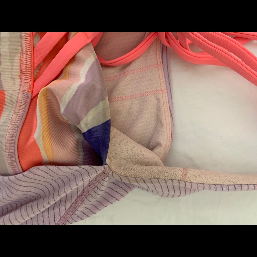 Lululemon Free to Be bra tank size 4 lavender - Picture 3 of 5